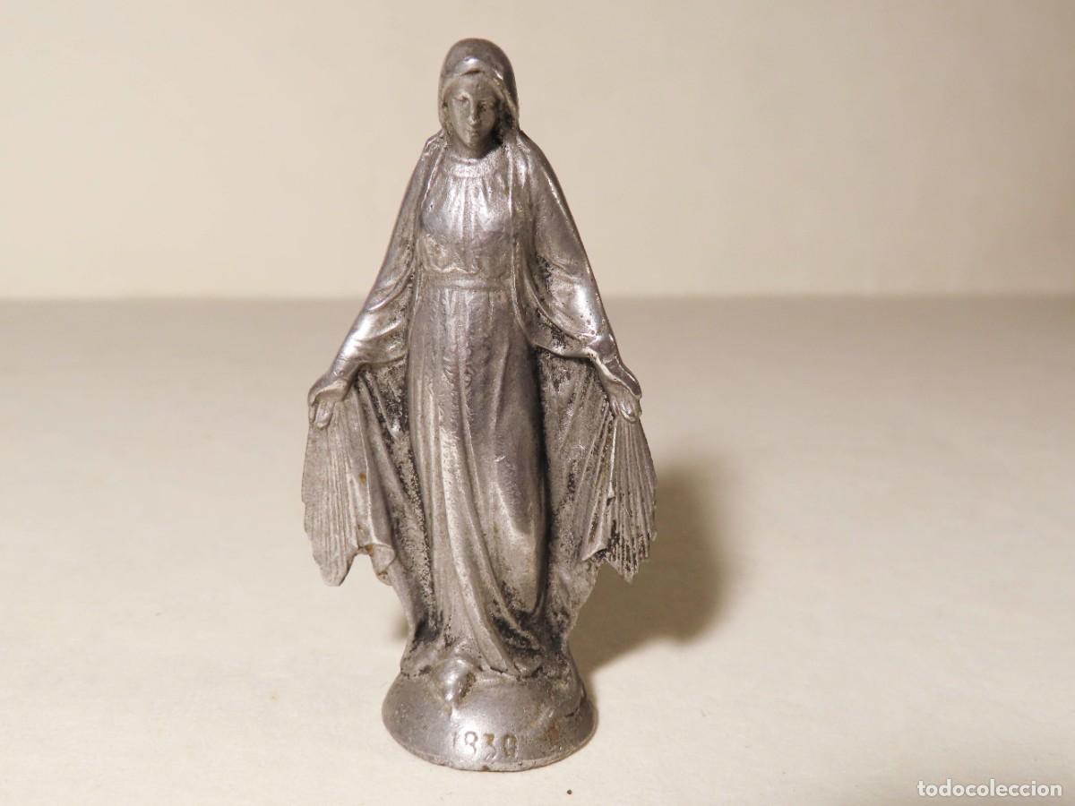 Vintage: Virgen Milagrosa Miniatura - Foto 3
