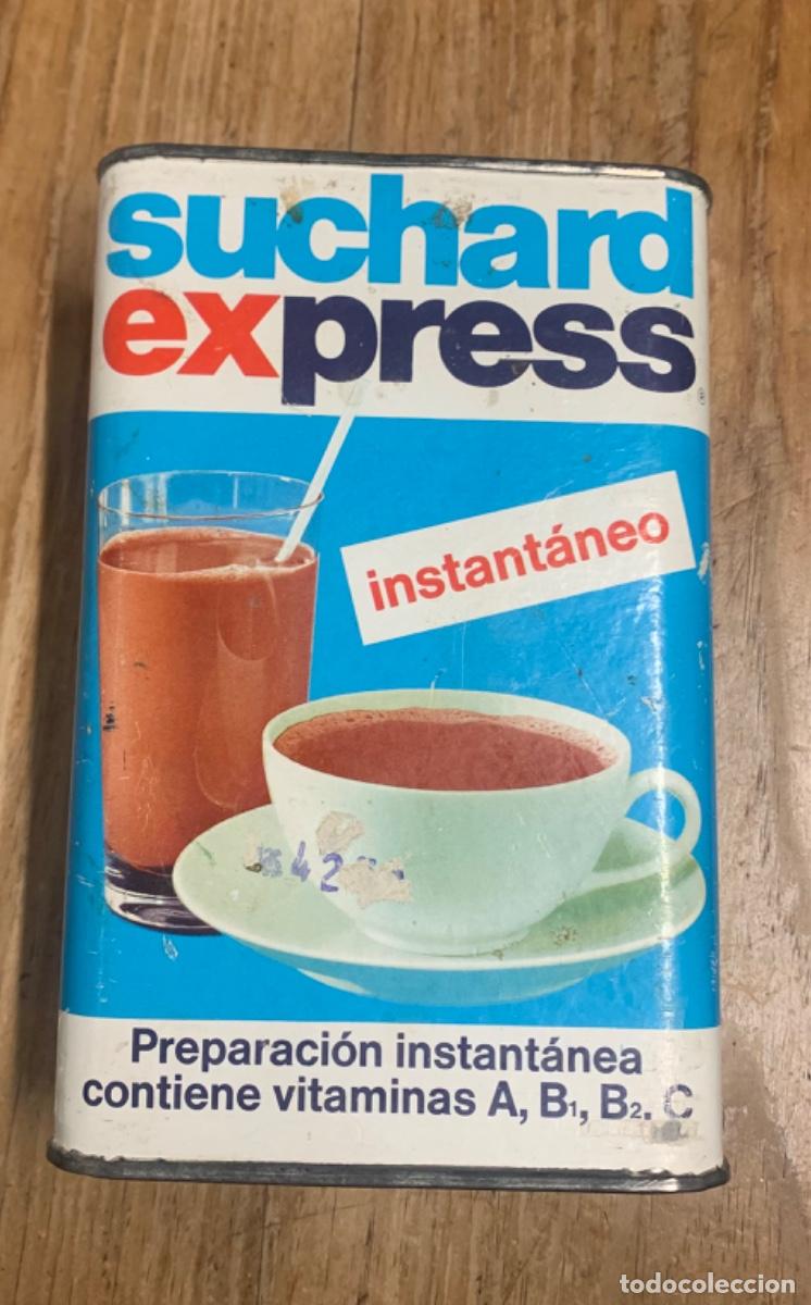 Vintage: Caja Lata suchard express sin tapa - Foto 1