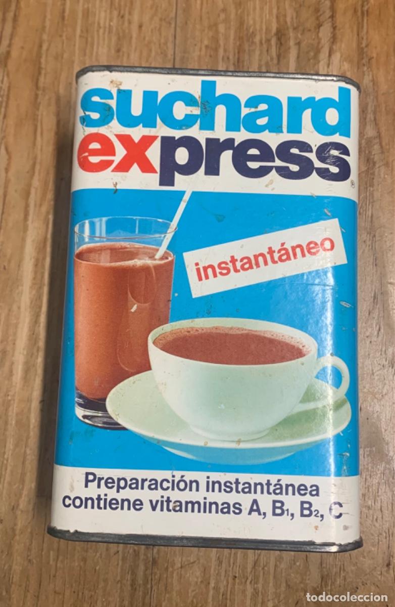 Vintage: Caja Lata suchard express sin tapa - Foto 2