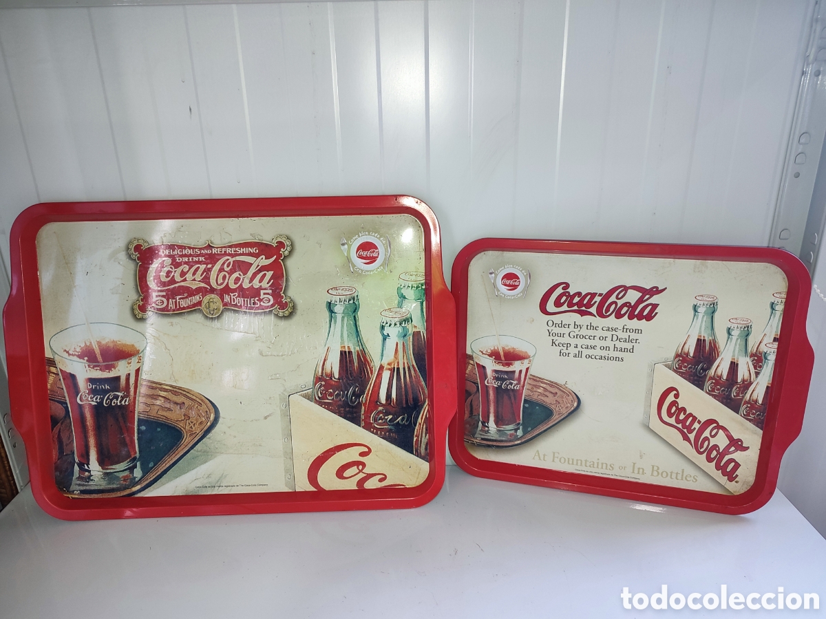 Vintage: Bandejas Coca cola - Foto 1