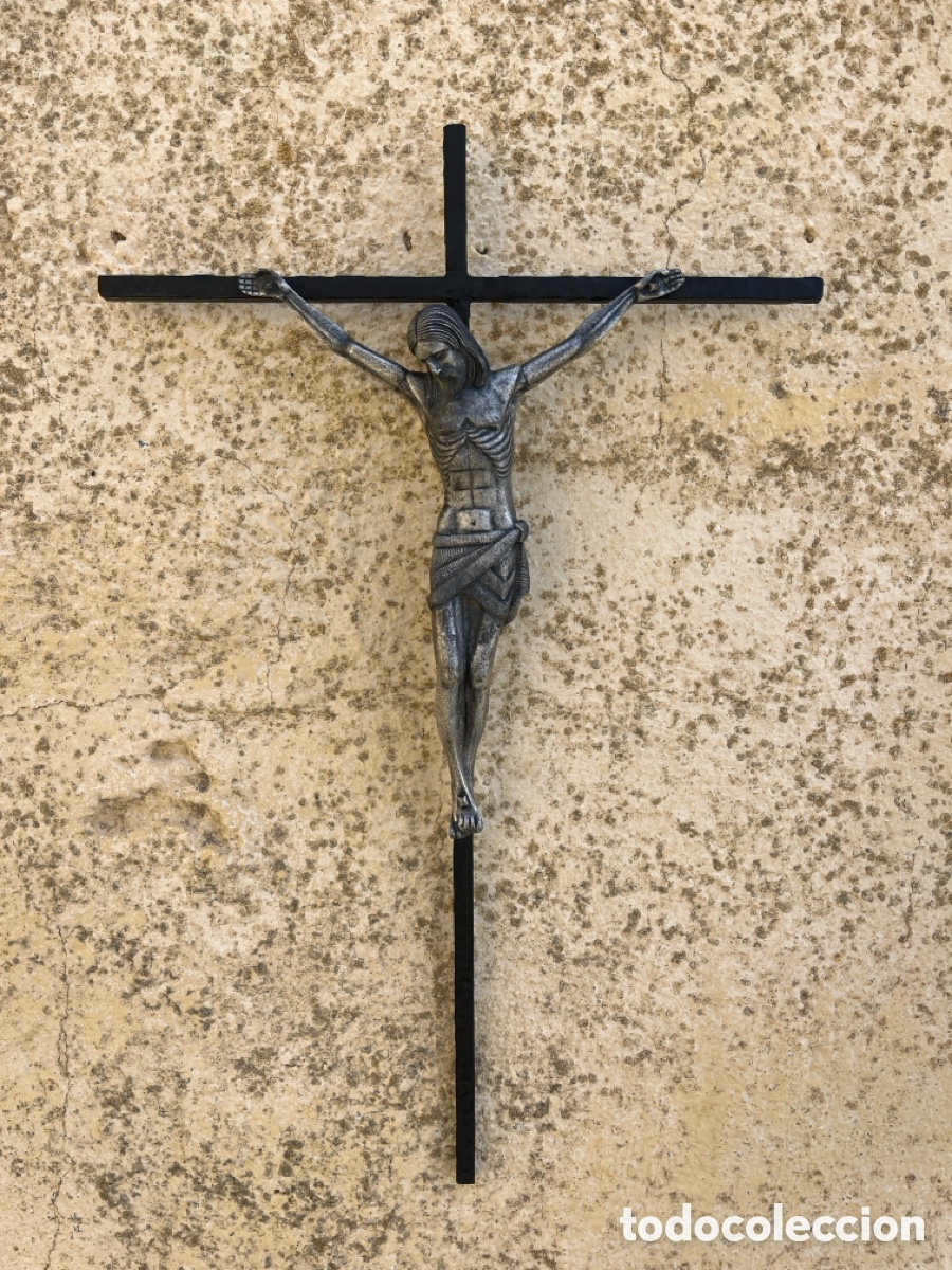 Vintage: IP CRUCIFIJO DE METAL.