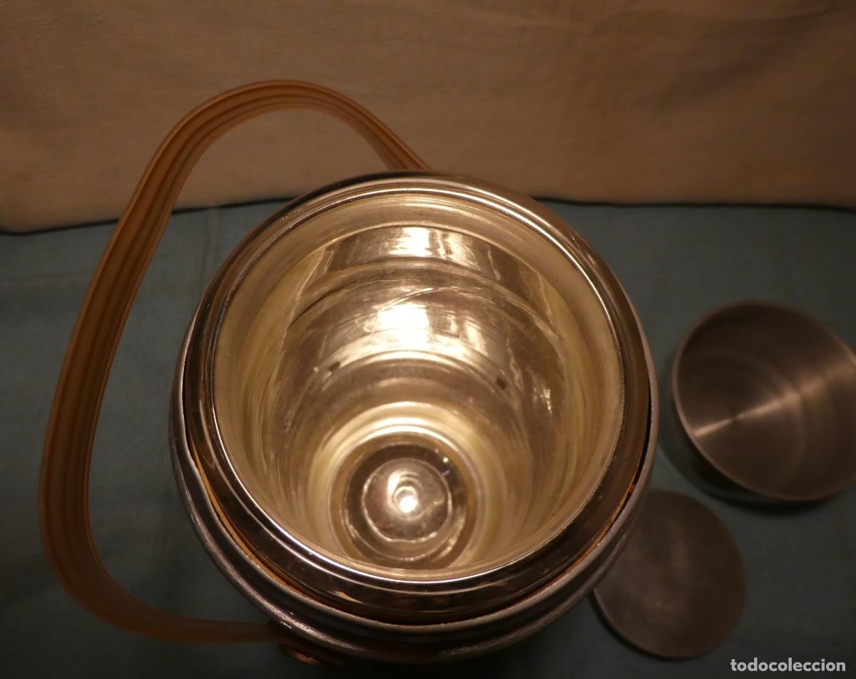 Vintage: TERMO DE ALUMINIO FACETADO - Foto 4