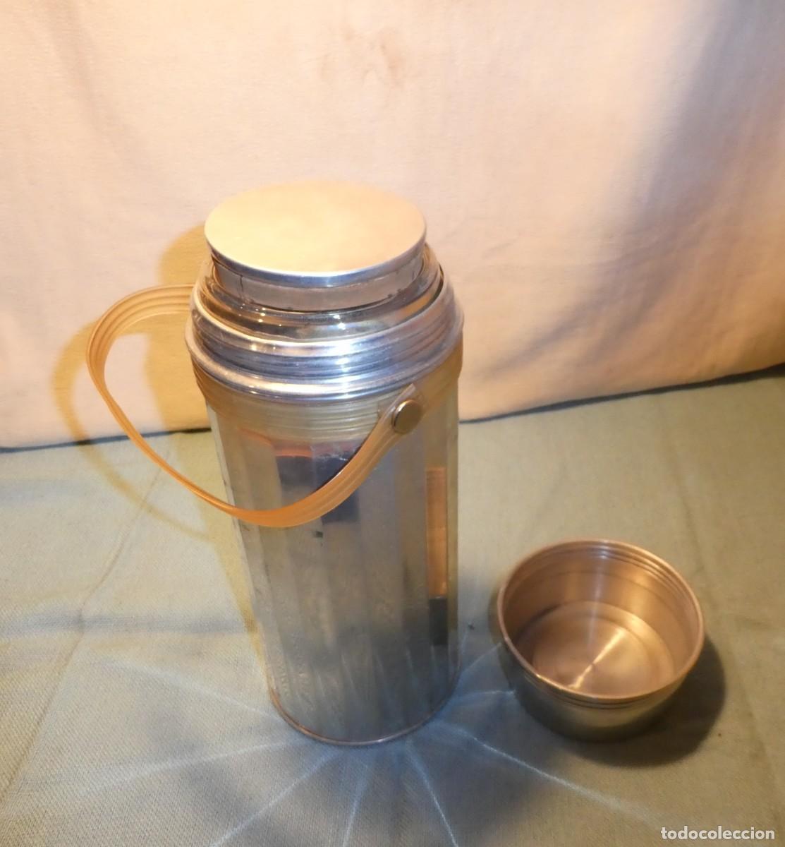Vintage: TERMO DE ALUMINIO FACETADO - Foto 5