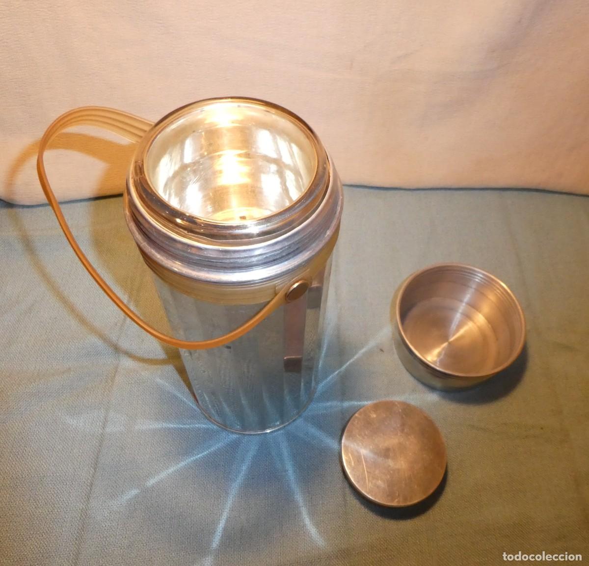 Vintage: TERMO DE ALUMINIO FACETADO - Foto 6