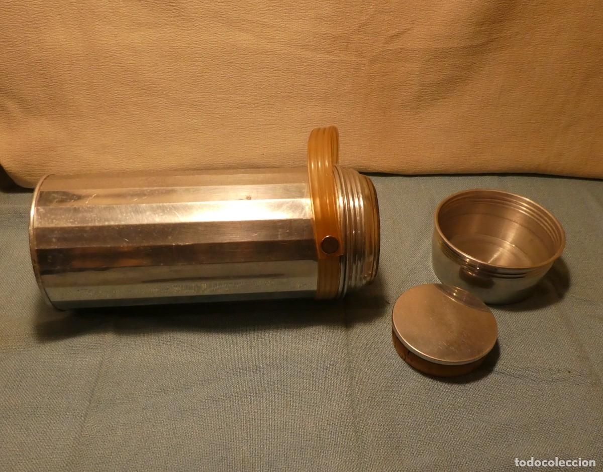 Vintage: TERMO DE ALUMINIO FACETADO - Foto 8