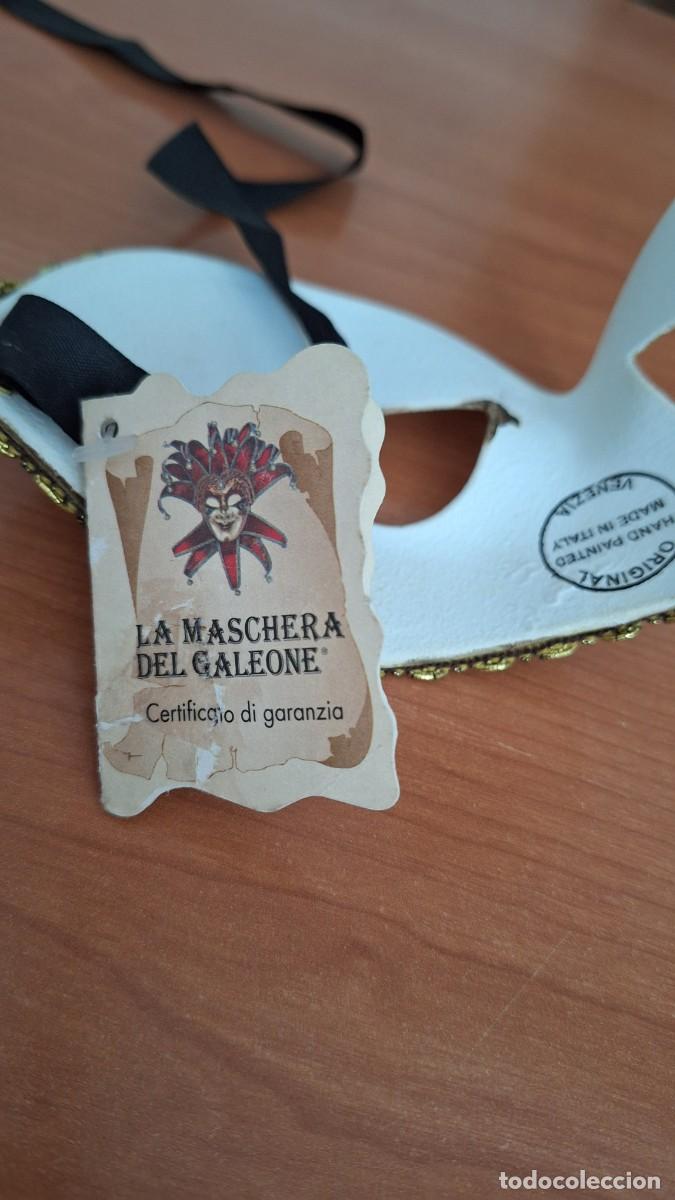 Vintage: Careta veneciana de carnaval - Foto 5