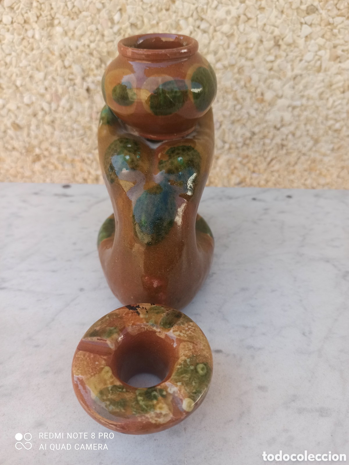 Vintage: Figura artesanal africana - Foto 6