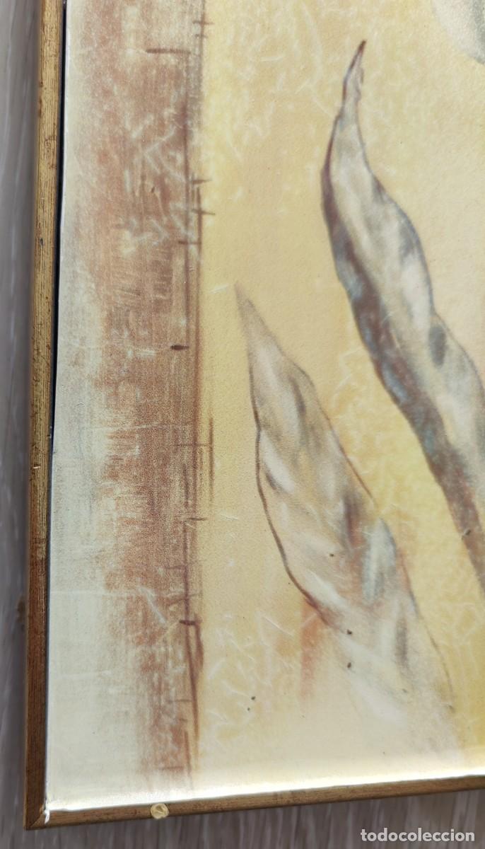 Vintage: Cuadro Con Tulipanes - Foto 4