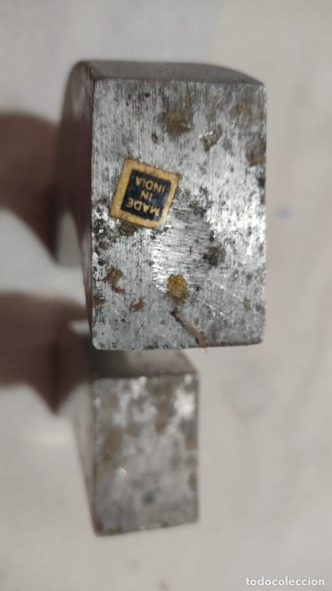 Vintage: PORTA VELAS DE METAL. - Foto 2