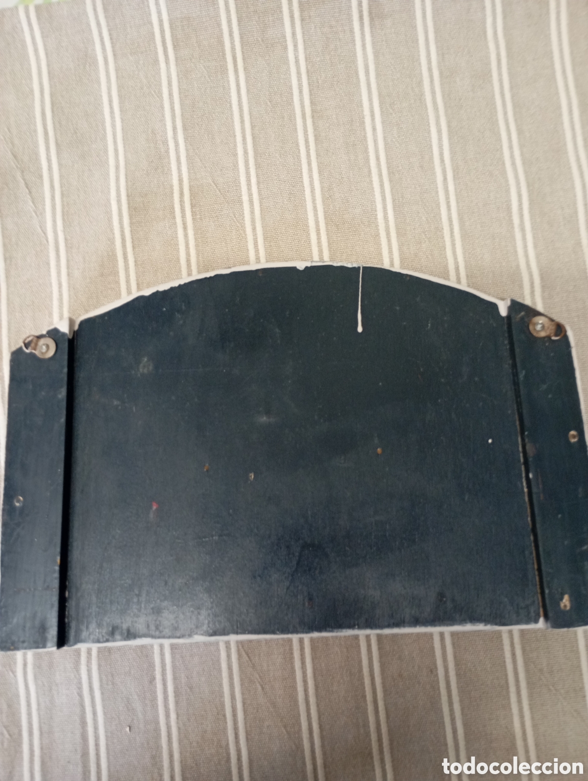 Vintage: Cuadro colgador pintado a mano - Foto 3