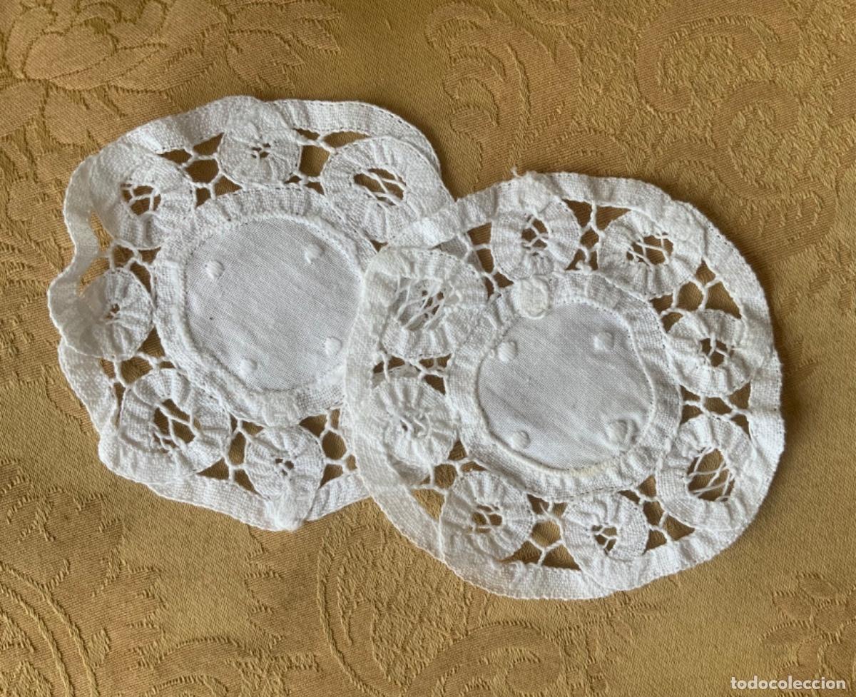 Vintage: 2 PA&Ntilde;ITOS PARA PLATO DE PAN