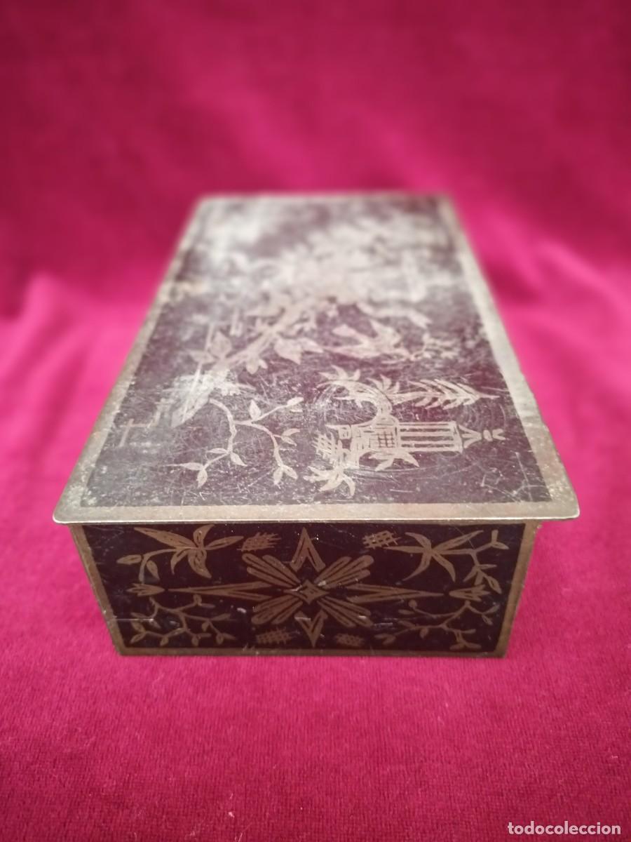 Vintage: CAJA DE LAT&Oacute;N VINTAGE. - Foto 11