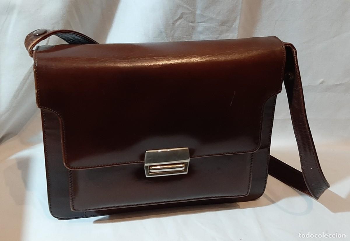 Vintage: Bolso Trumar vintage de piel - Foto 1