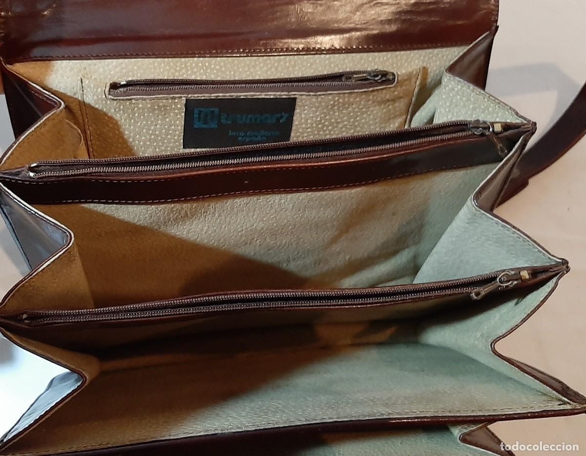 Vintage: Bolso Trumar vintage de piel - Foto 4