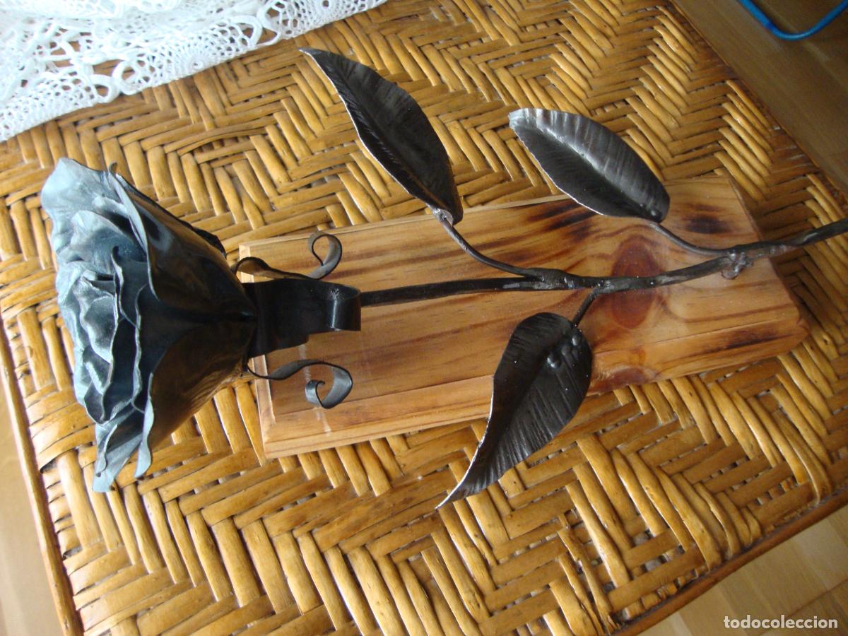 Vintage: flor de metal