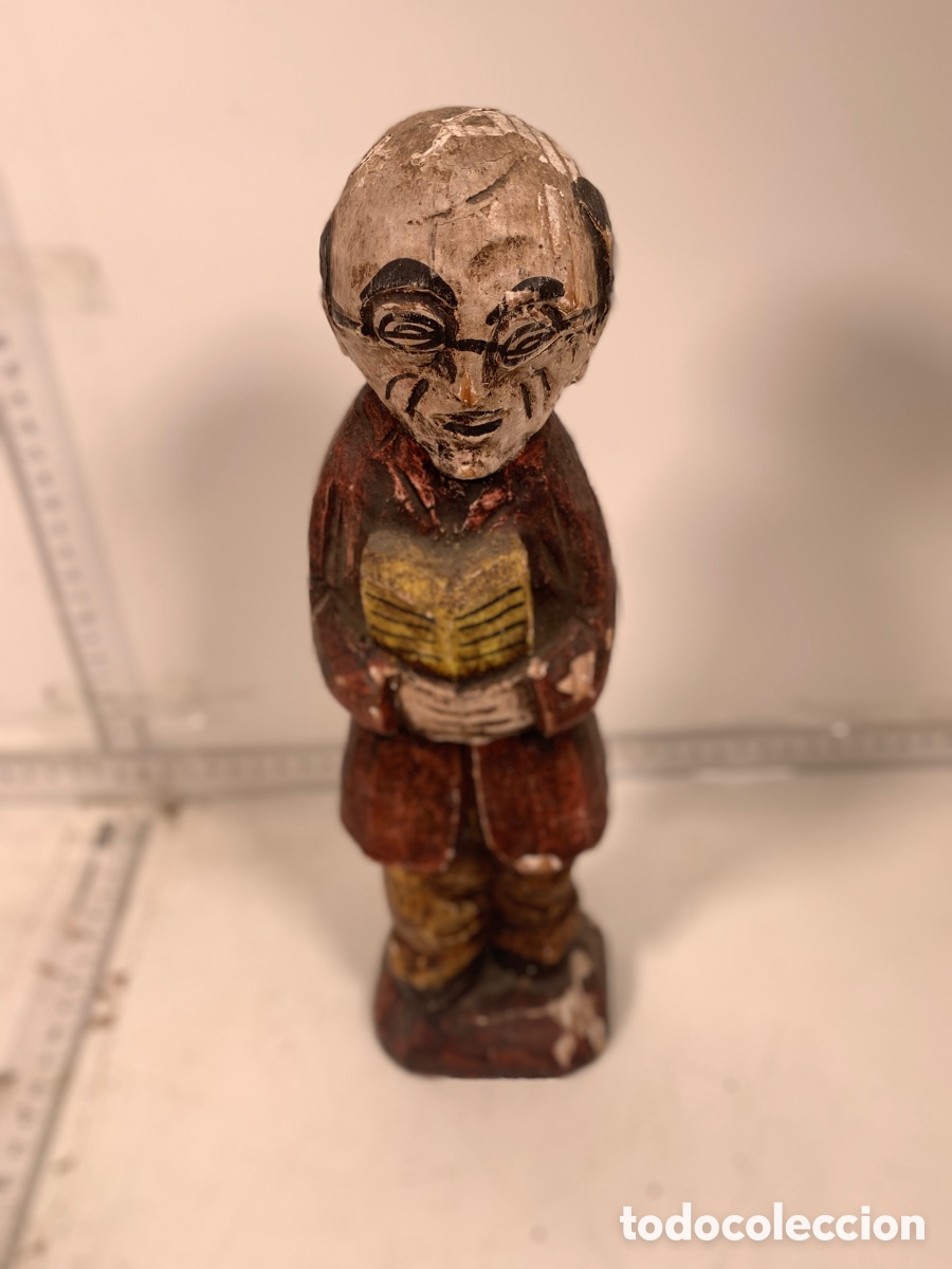Vintage: 01_ Figura madera - Foto 2