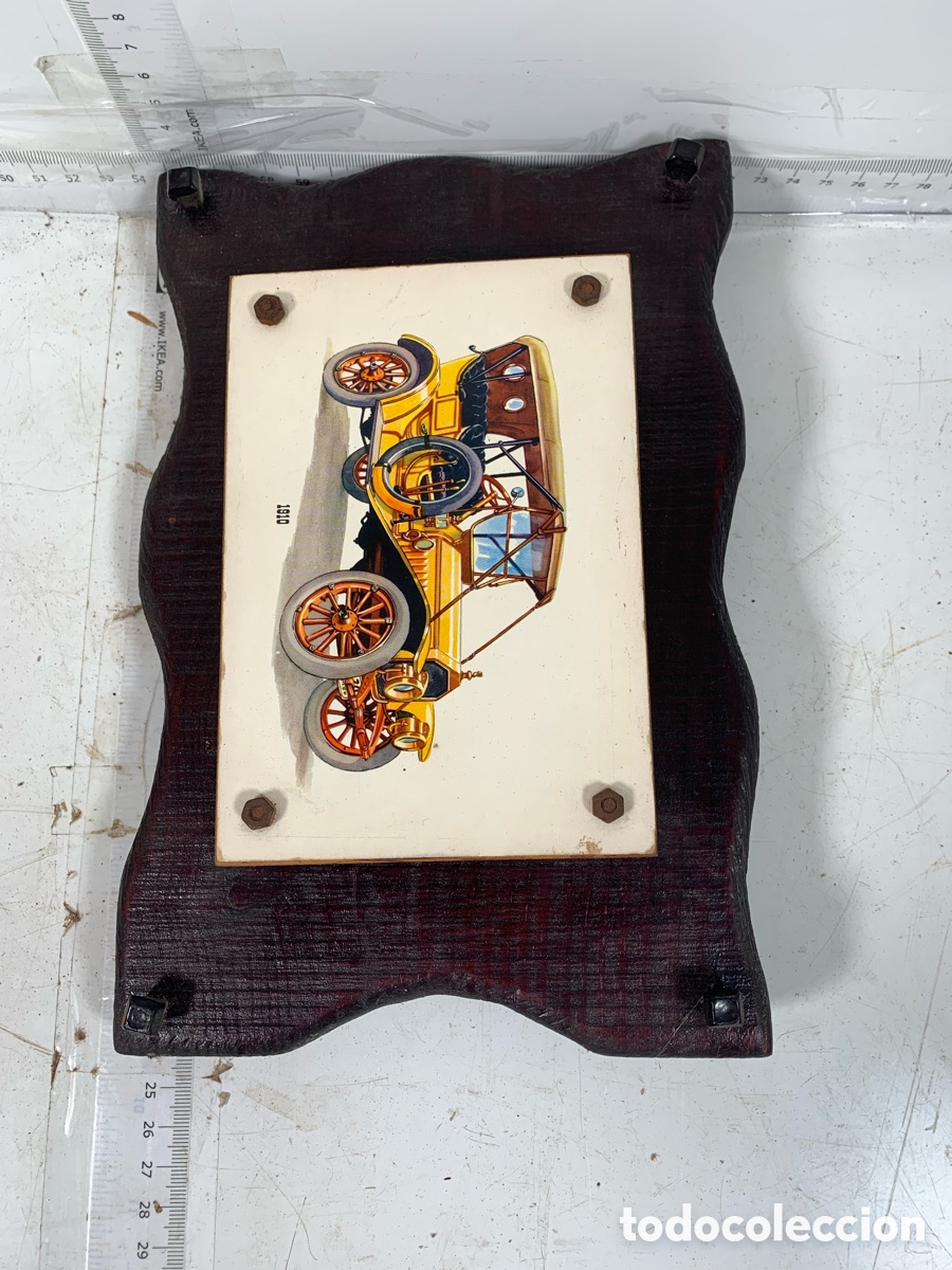 Vintage: 01_ cuadro coche relieve - Foto 5