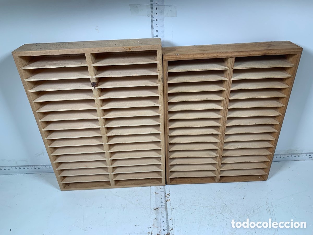 Vintage: 01_Clasificadores madera para cintas - Foto 1