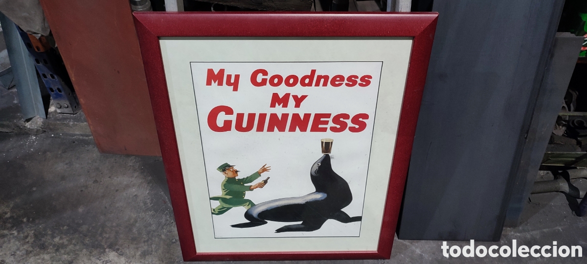 Vintage: cuadro my goodness my guiness - Foto 1
