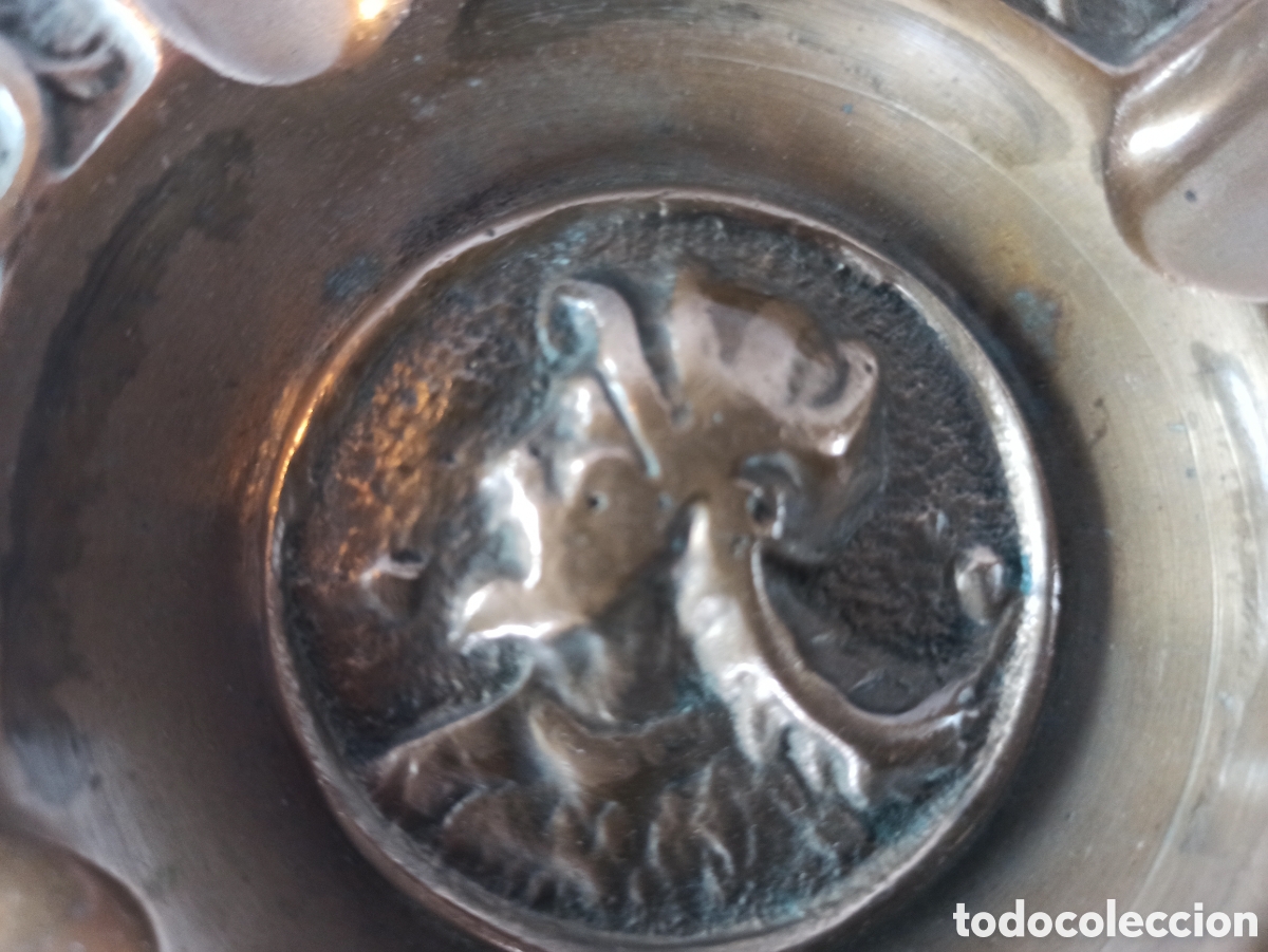 Vintage: Cenicero de bronce - Foto 5