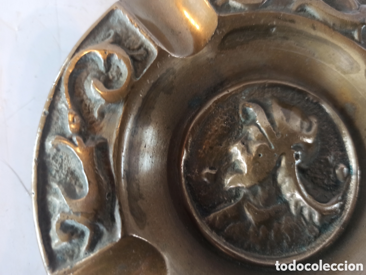 Vintage: Cenicero de bronce - Foto 6