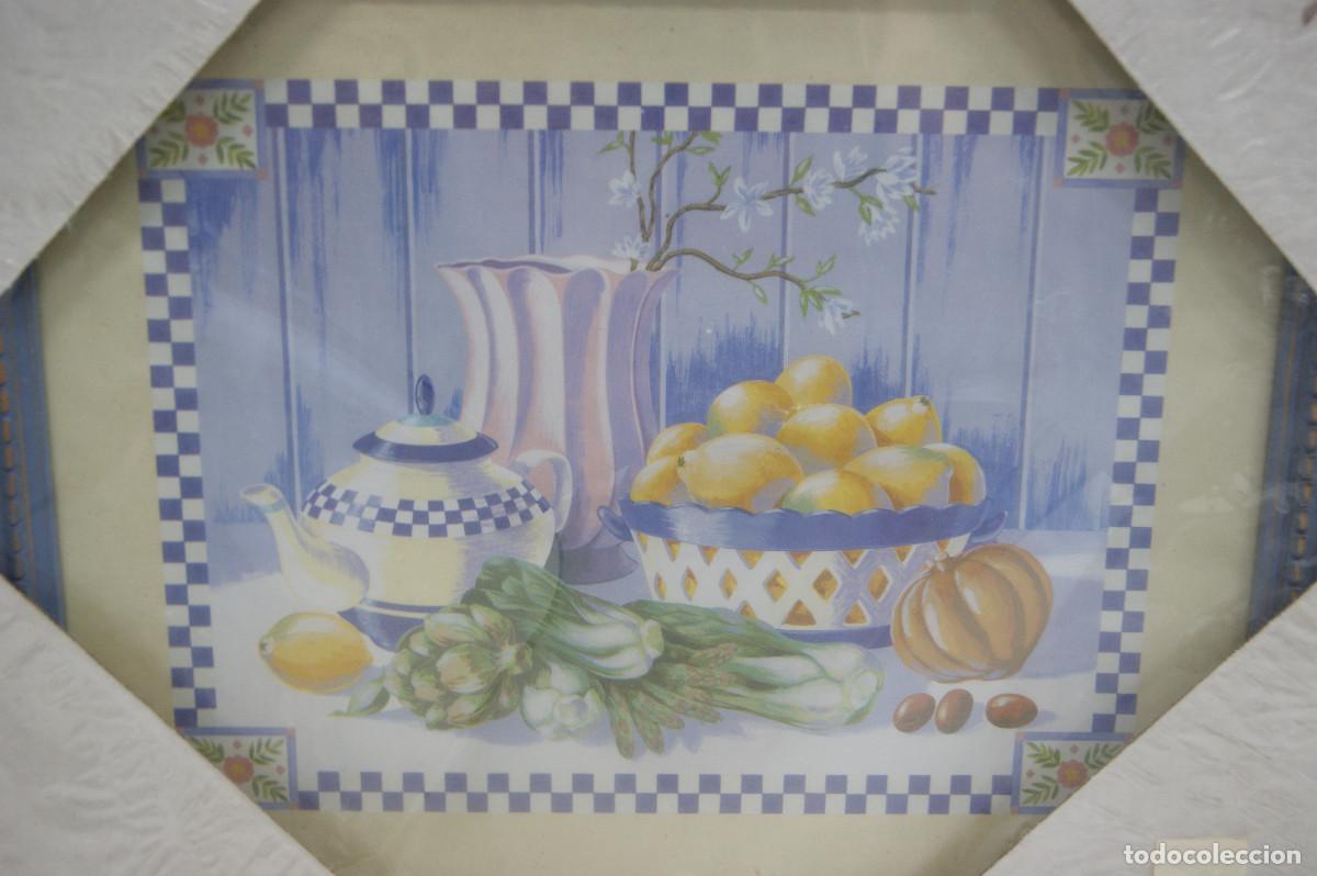 Vintage: Marco para pared en madera decap&eacute; azul - Foto 5