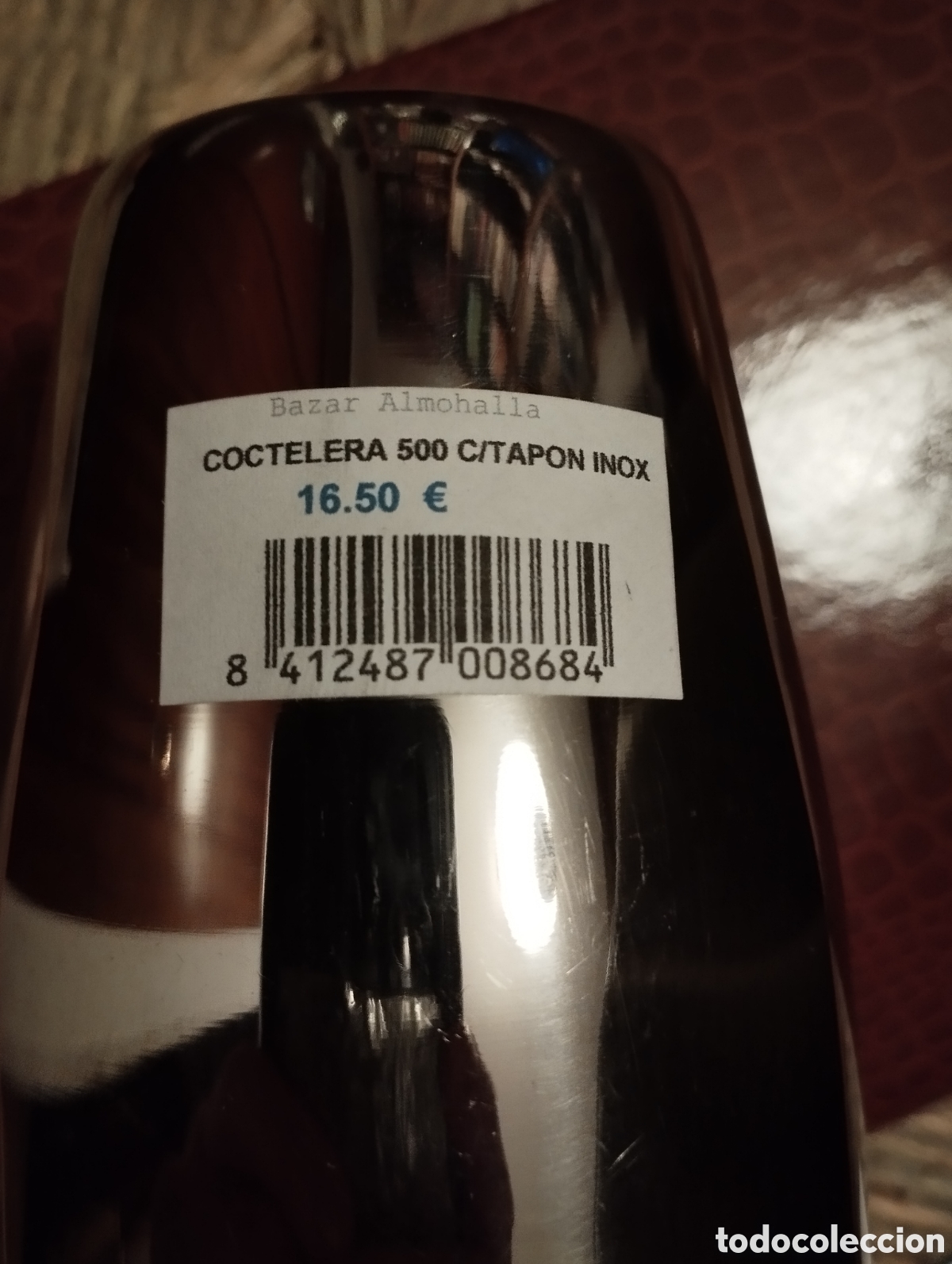 Vintage: Coctelera inox sin estrenar - Foto 3