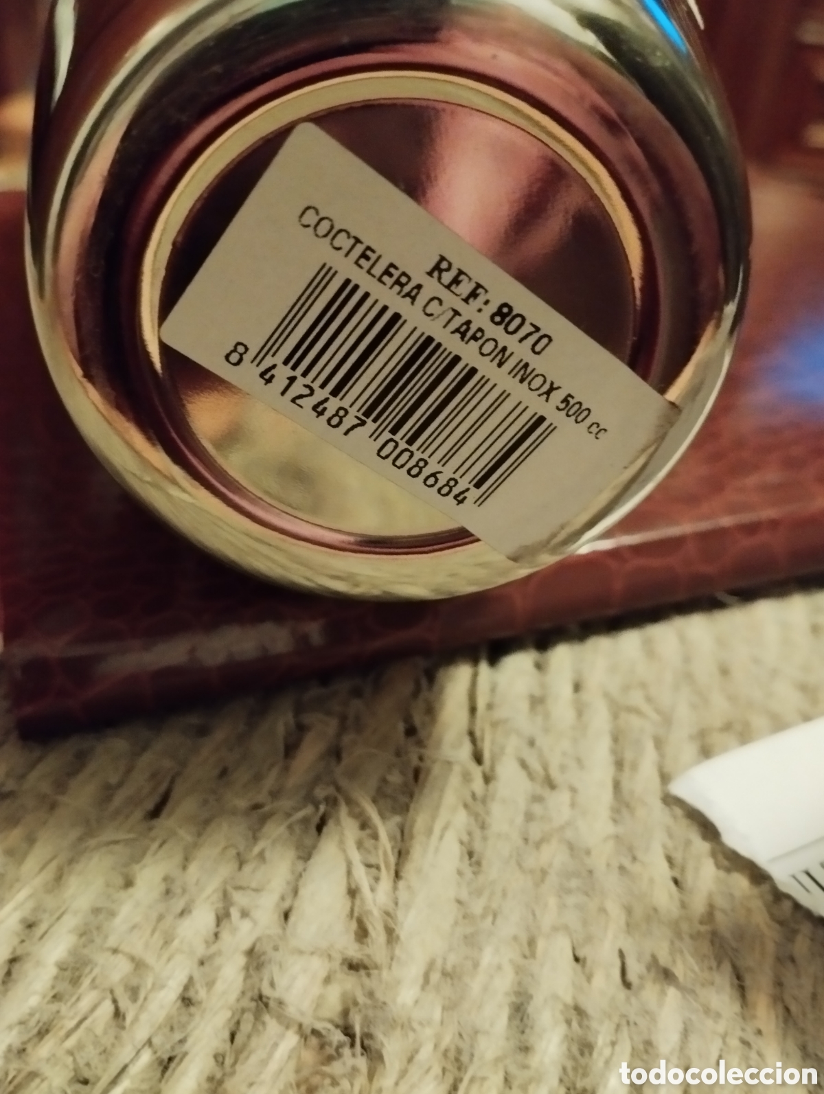 Vintage: Coctelera inox sin estrenar - Foto 4