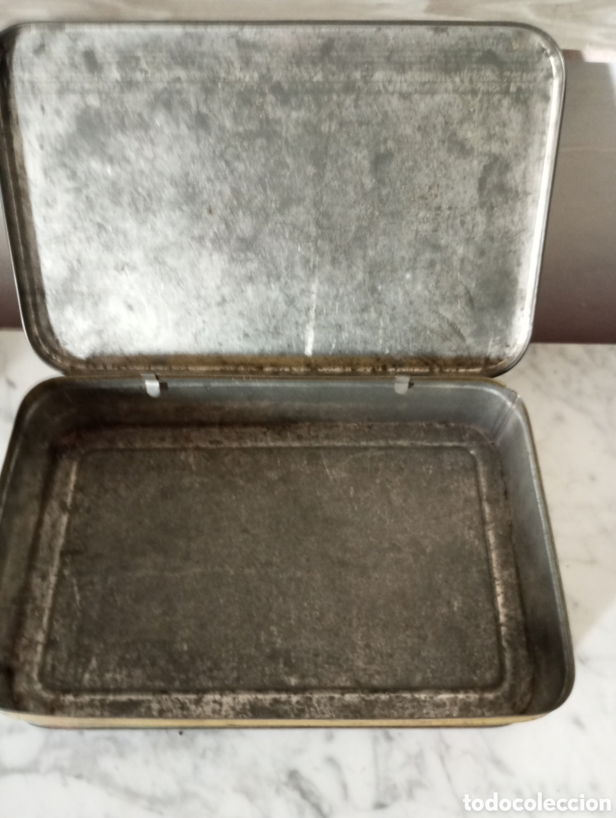 Vintage: Caja met&aacute;lica Vida.de Solano - Foto 5