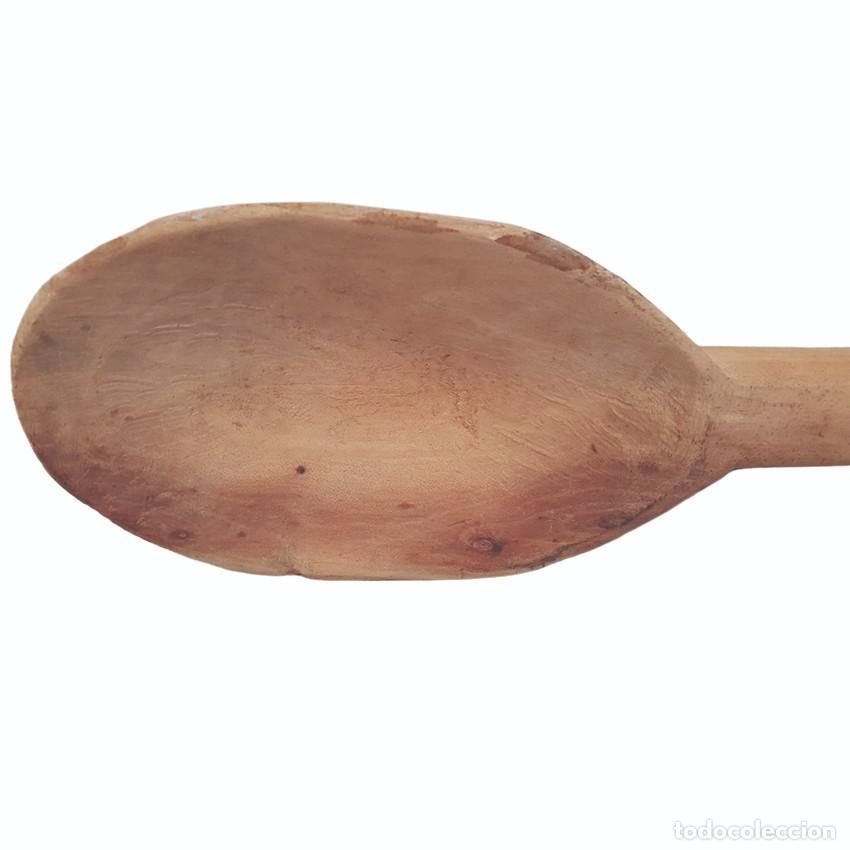 Vintage: Antiguo cuchar&oacute;n de madera - Foto 3