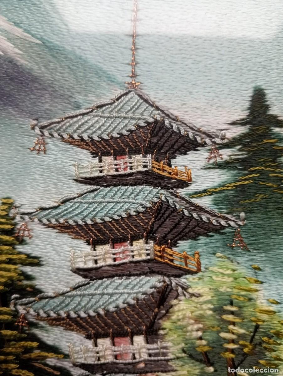 Vintage: Cuadro de seda japonesa - Foto 10