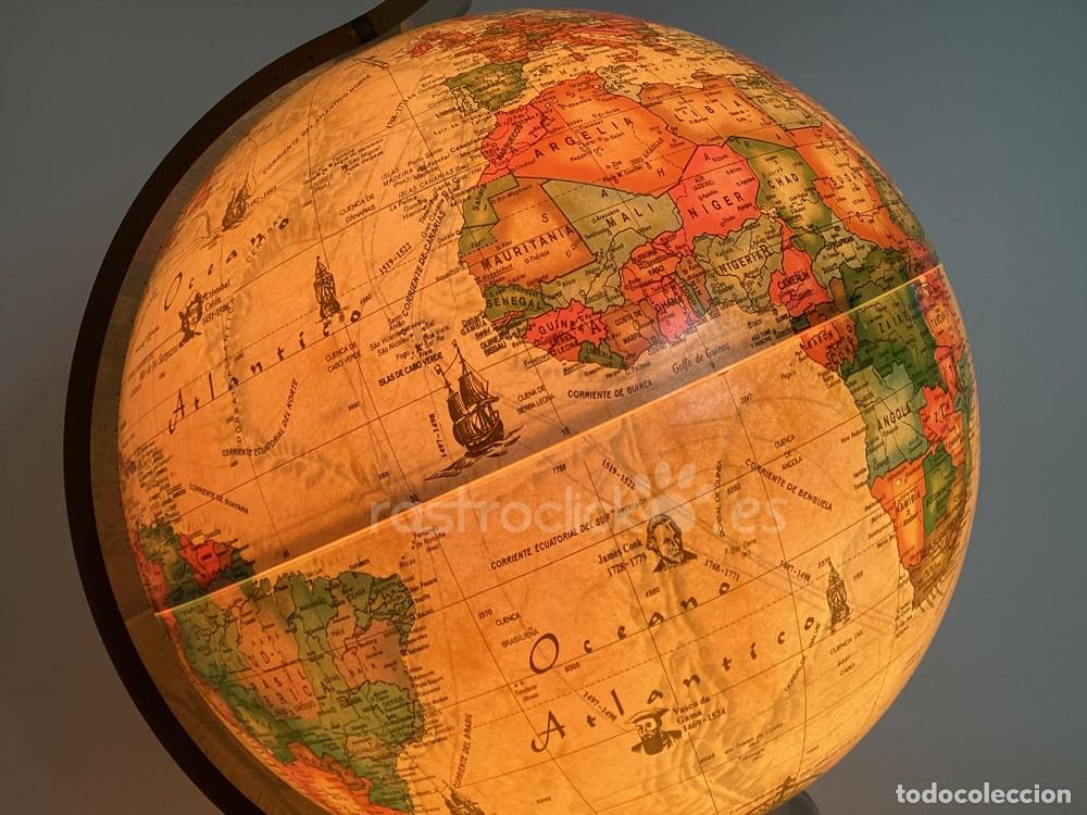 Vintage: Globo terr&aacute;queo SCAN-GLOBE con luz 1990 Dinamarca - Foto 4
