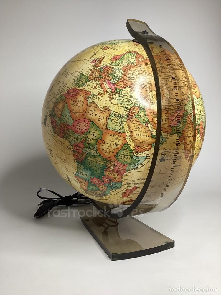 Vintage: Globo terr&aacute;queo SCAN-GLOBE con luz 1990 Dinamarca - Foto 10