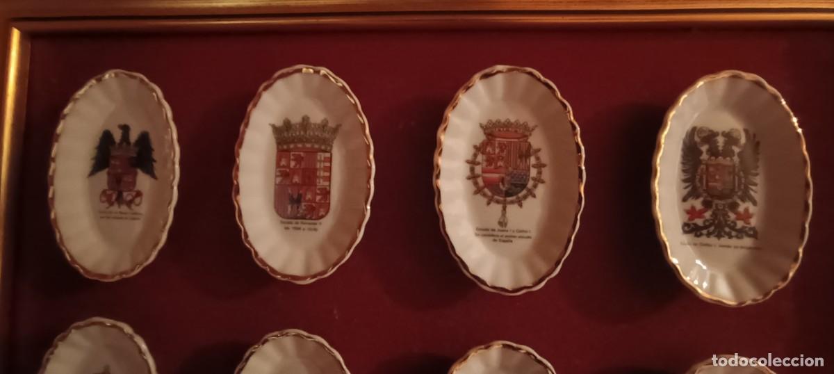 Vintage: CUADRO DE ESCUDOS DE ESPA&Ntilde;A - Foto 2
