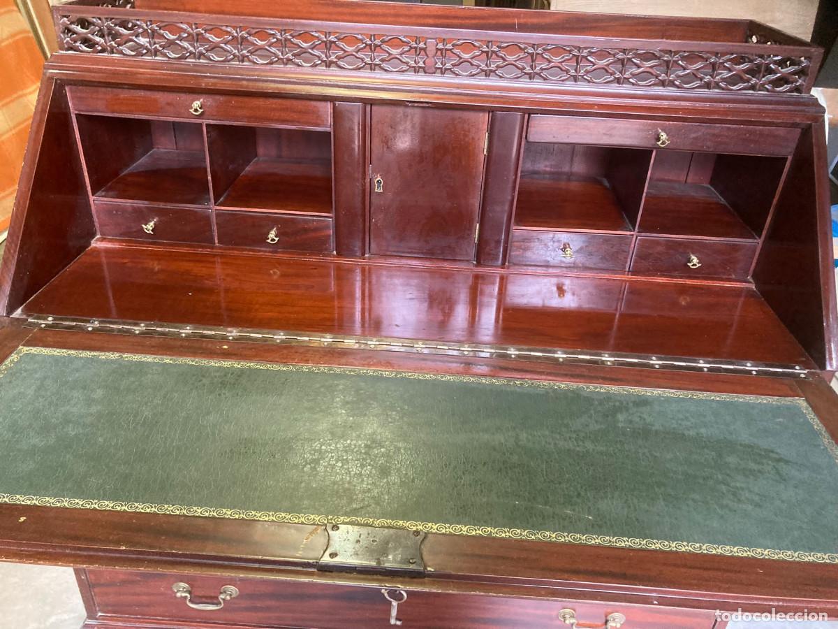 Vintage: Bureau escritorio de madera - Foto 3