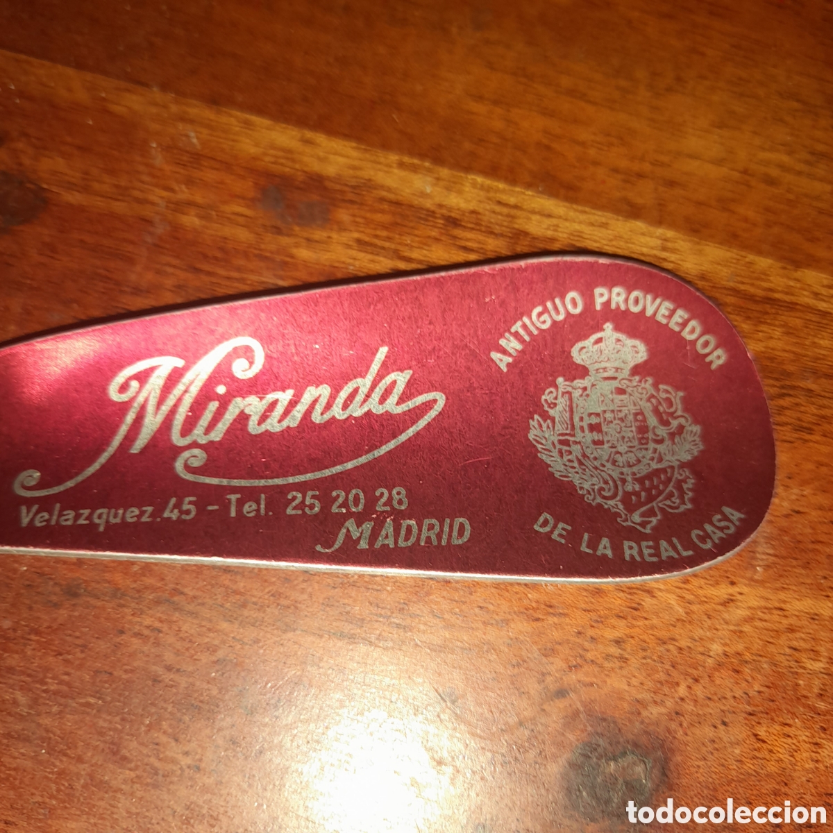 Vintage: Antiguo calzador - Foto 2