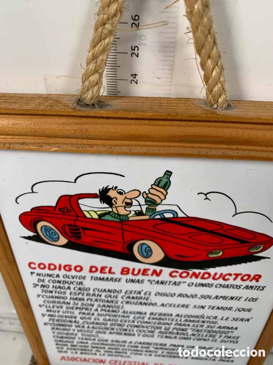 Vintage: 01_ Azulejo C&oacute;digo del buen conductor - Foto 3
