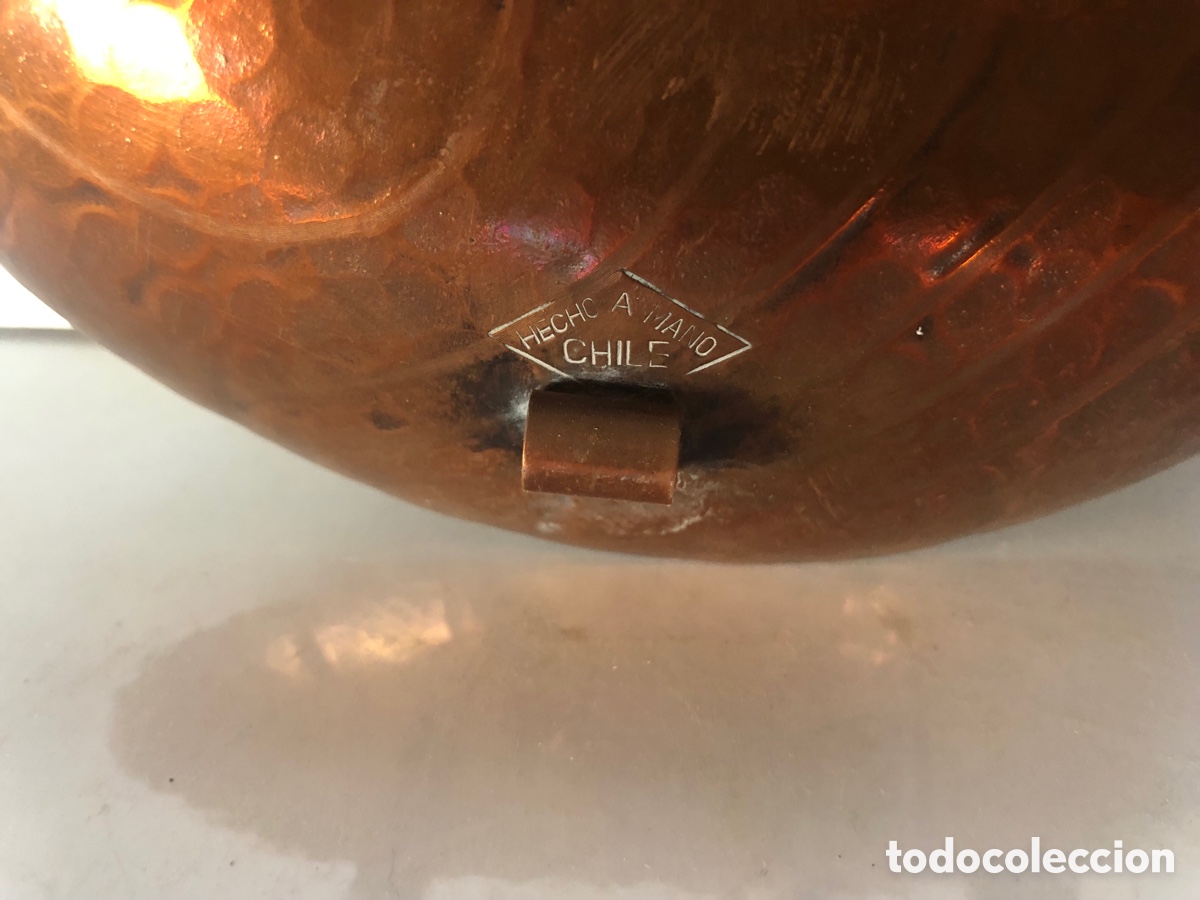 Vintage: paloma de cobre decorativa - Foto 3