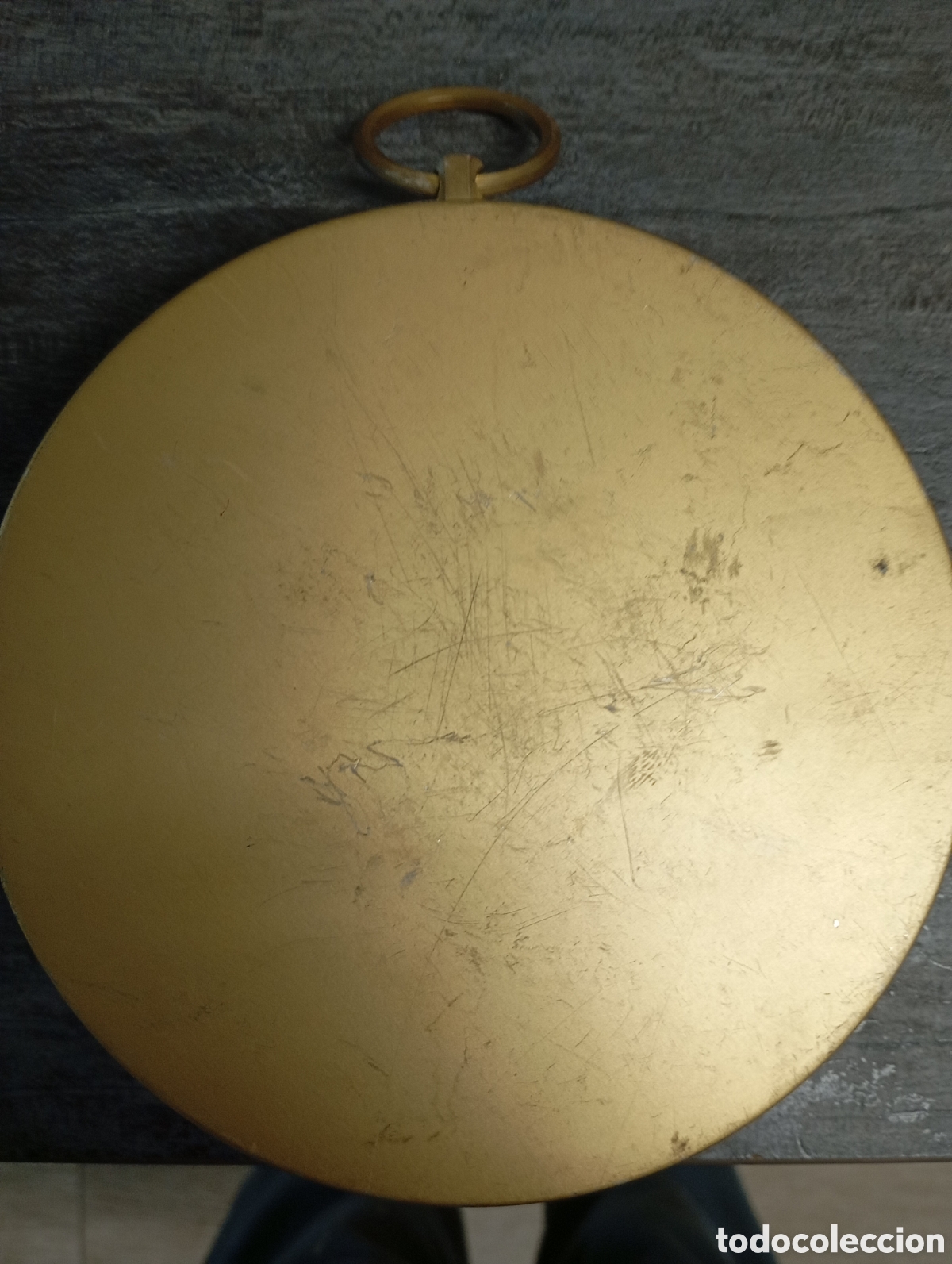 Vintage: Term&oacute;metro de pared afilador - Foto 3