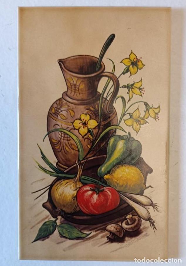 Vintage: LADRILLO BODEGON DE VERDURAS - Foto 3