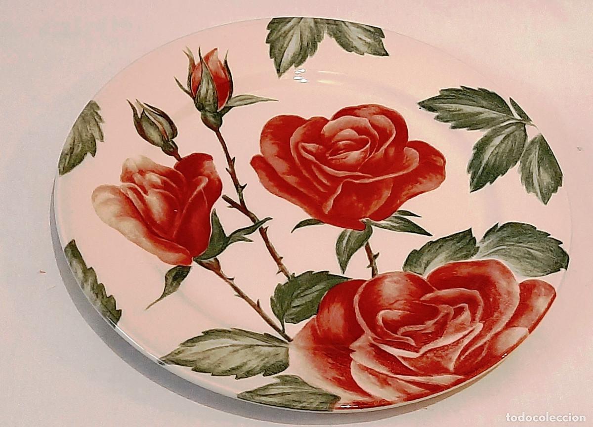 Vintage: Plato de porcelana Claytan - Foto 1