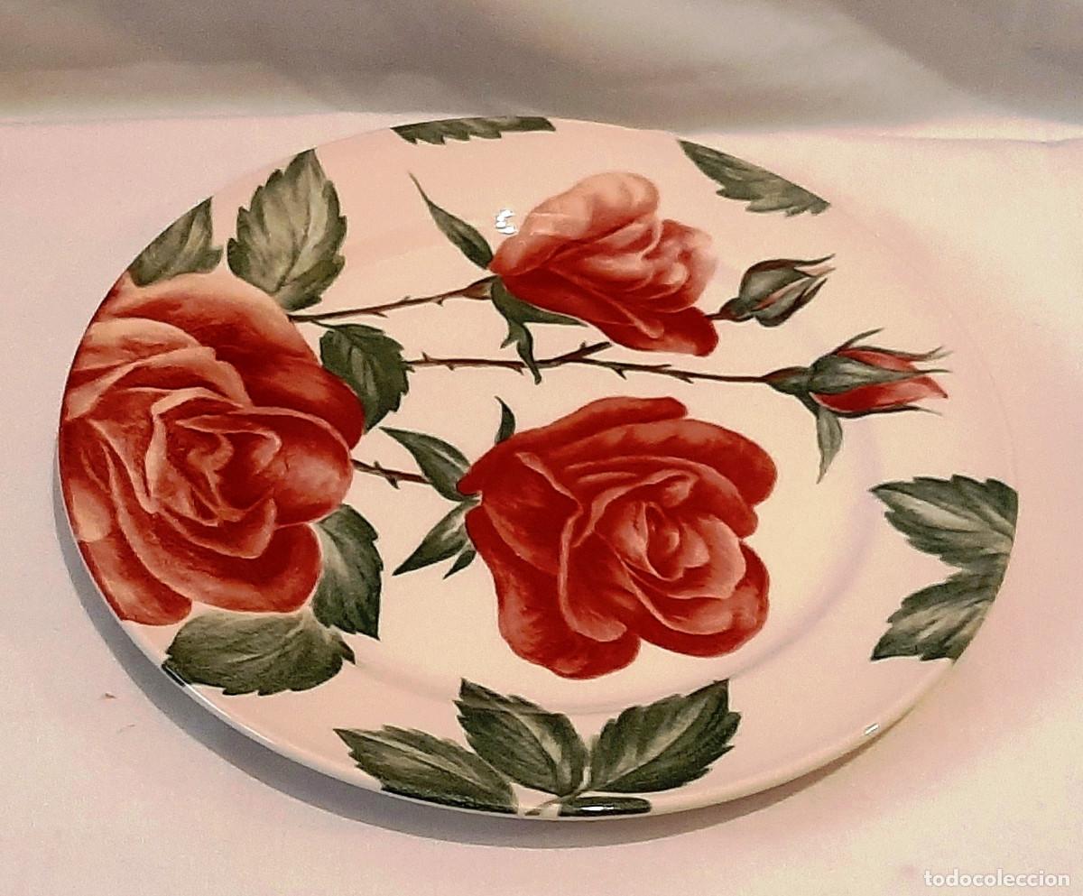 Vintage: Plato de porcelana Claytan - Foto 4