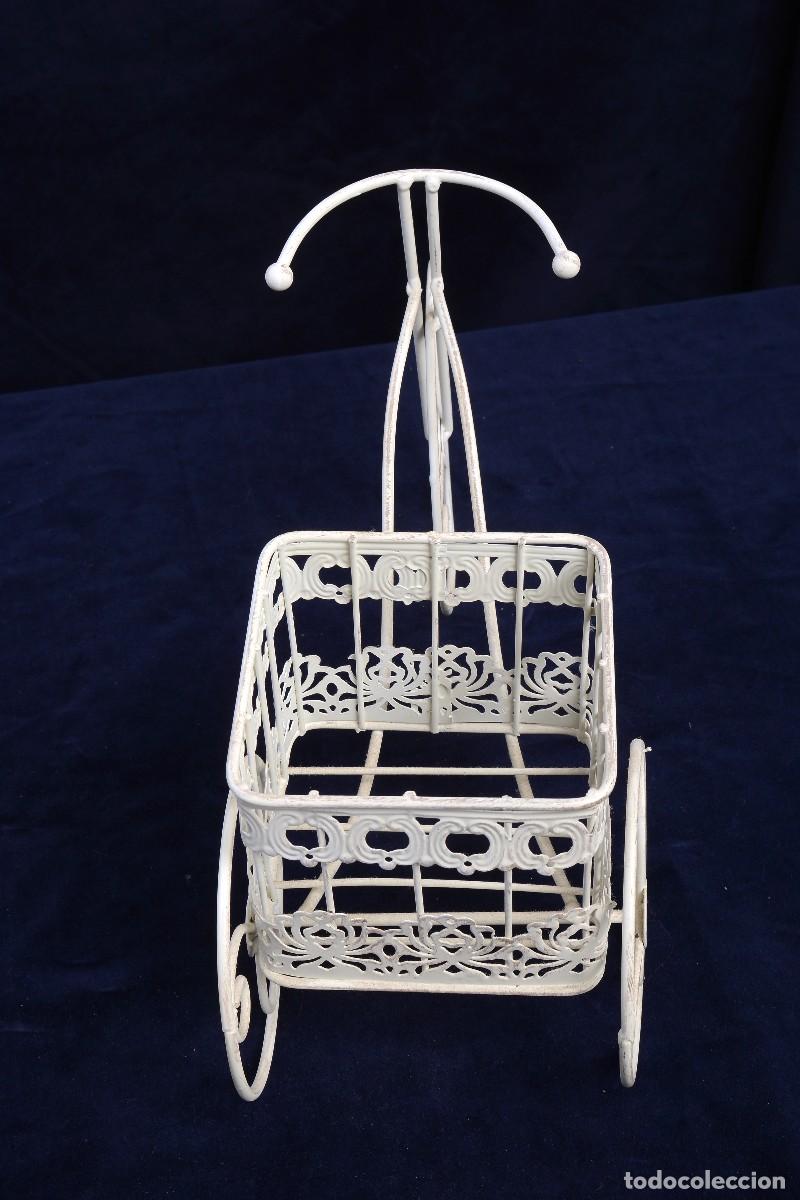 Vintage: Macetero met&aacute;lico en forma de Bicicleta - Foto 11
