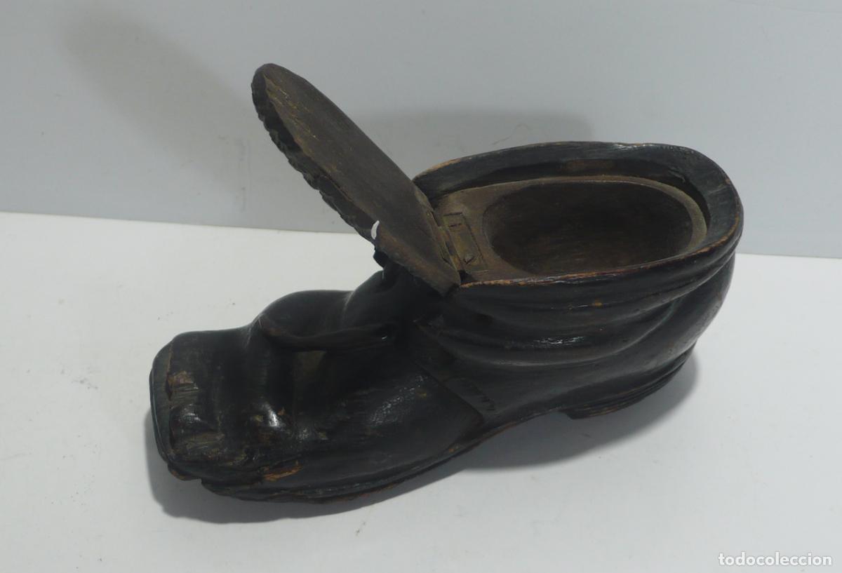 Vintage: ZAPATO DE MADERA - Foto 3