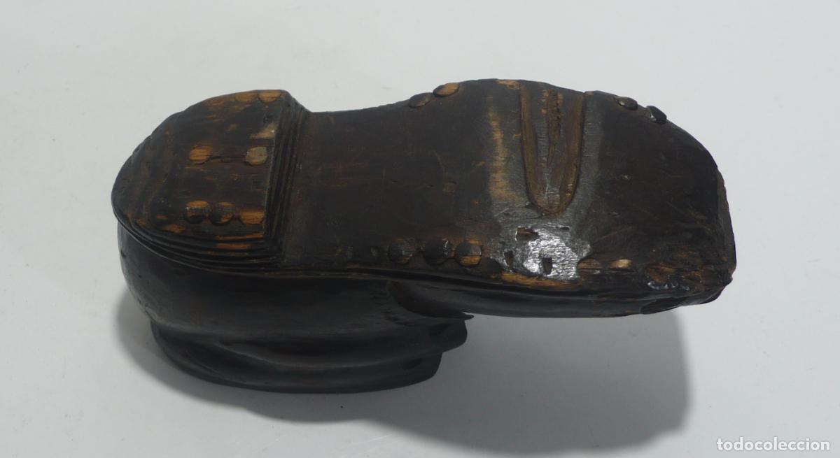Vintage: ZAPATO DE MADERA - Foto 4