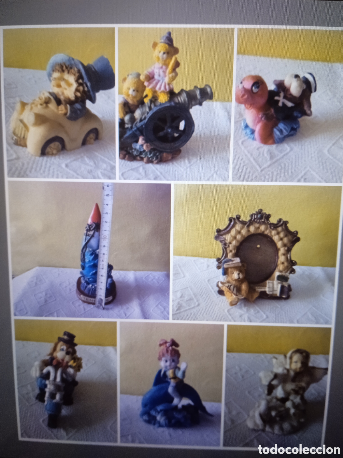 Vintage: LOTE 8 FIGURAS DE RESINA - Foto 1