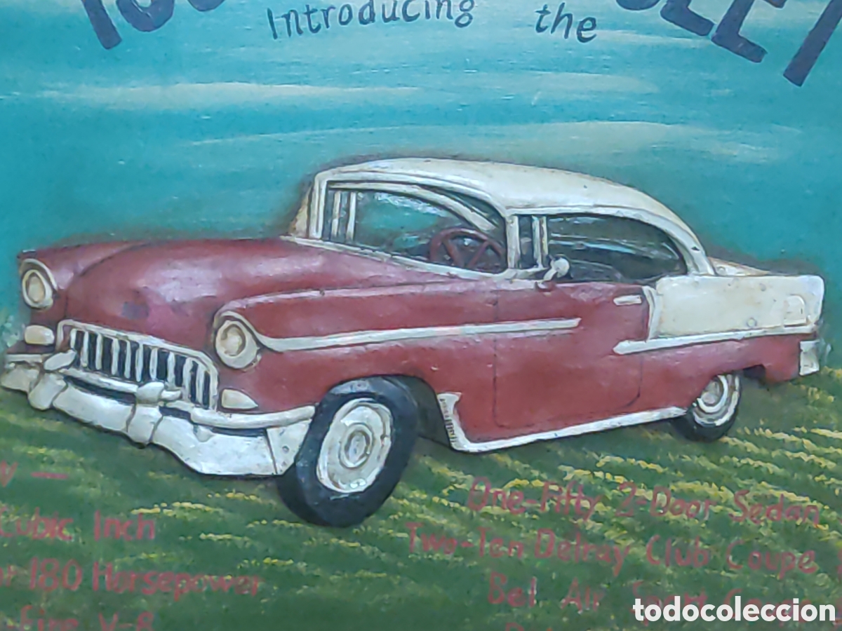 Vintage: Cuadro vintage. Chevrolet 1955. - Foto 2