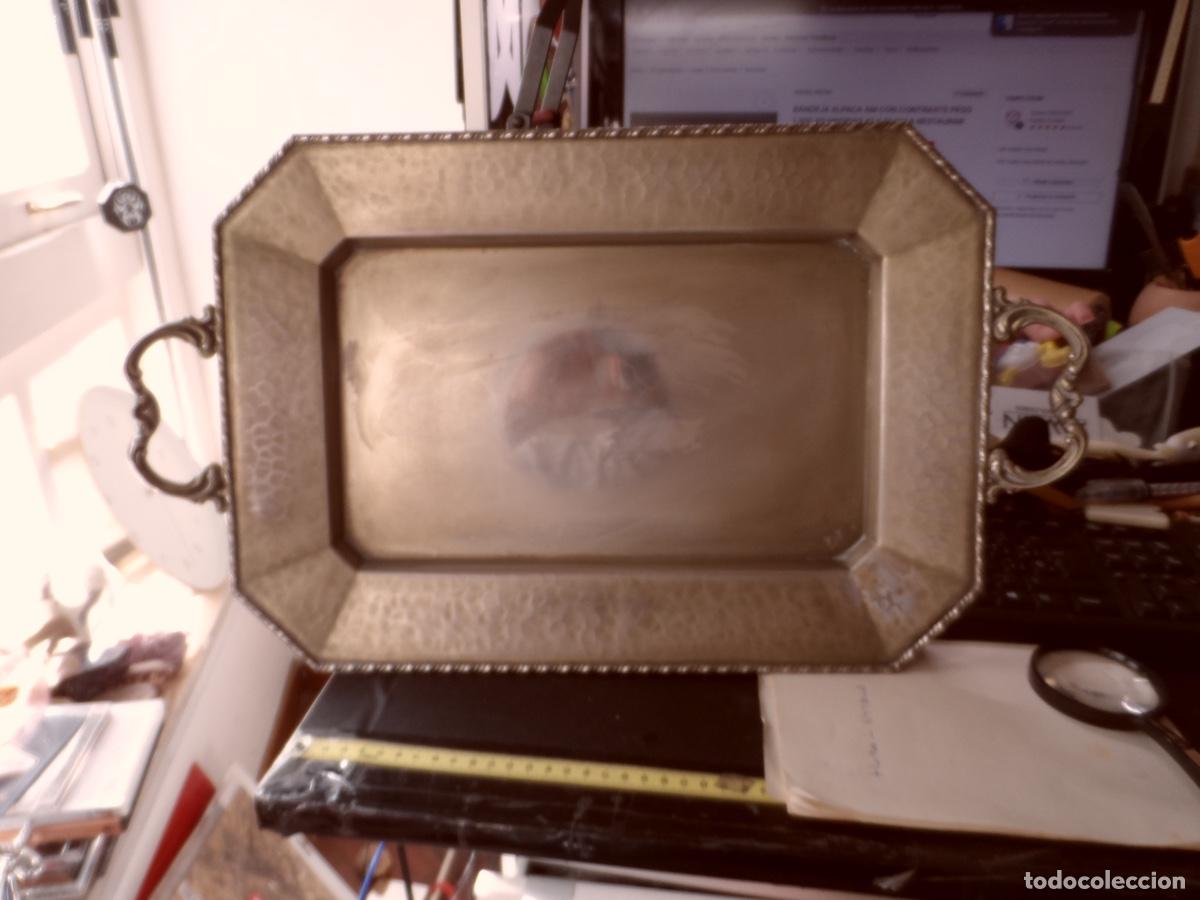 Vintage: BANDEJA METAL MARCA COMPES - Foto 1