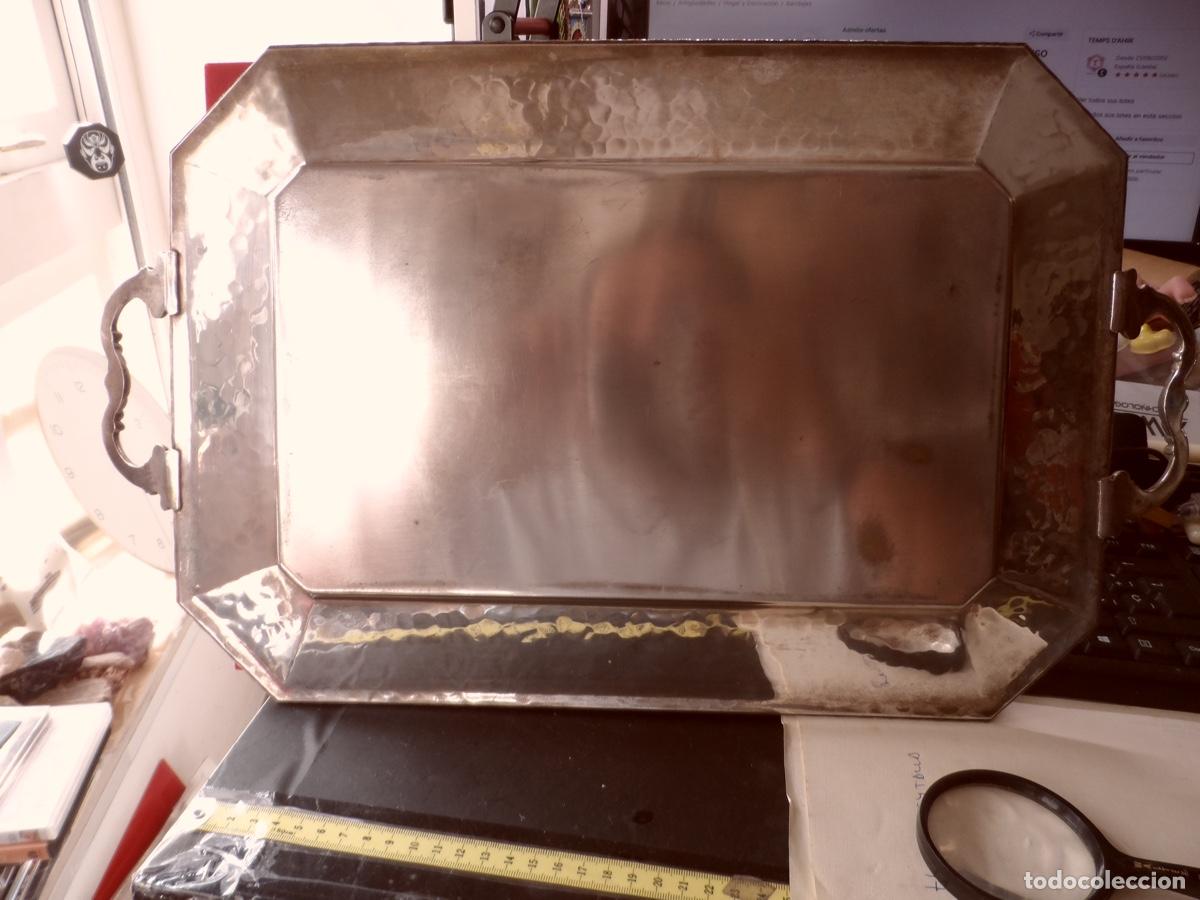 Vintage: BANDEJA METAL MARCA COMPES - Foto 2