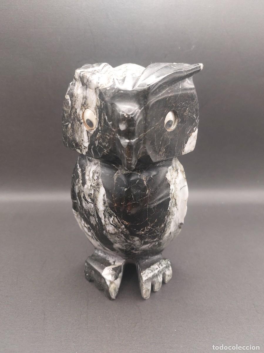 Vintage: BUHO DE MARMOL DECORACI&Oacute;N - Foto 1